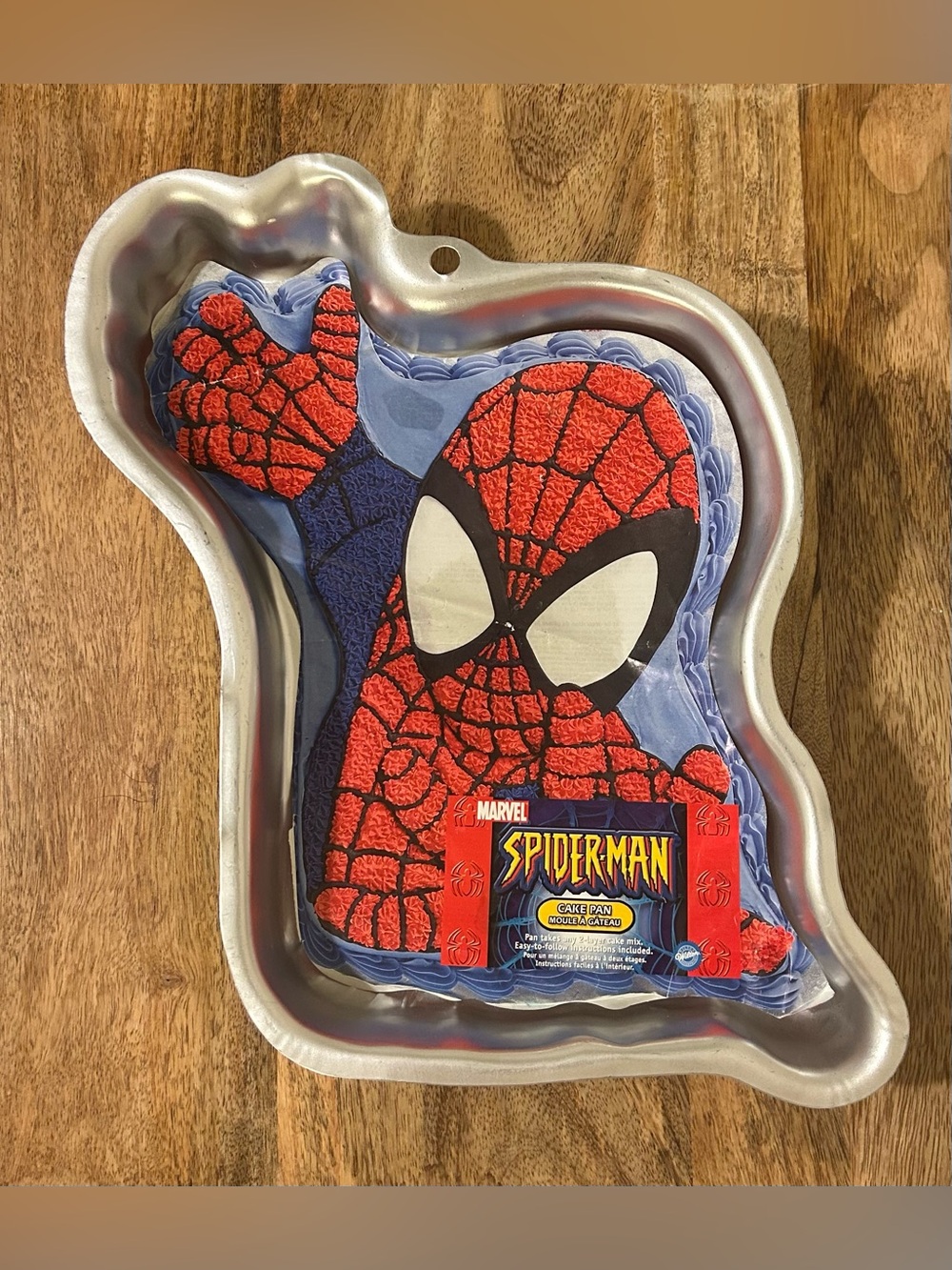 Vintage Wilton Spiderman 2004 cake pan